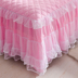 Dày giường bông váy đơn mảnh Hàn Quốc ren bông giường bìa 1.5m1.8 m Simmons không trượt trải giường Váy Petti