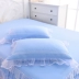 Hàn Quốc phiên bản của giường váy ren mảnh duy nhất công chúa màu rắn giường bìa 1.5 m 1.8 m nệm chống trượt bảo vệ bìa đặc biệt cung cấp drap giường có viền Váy Petti