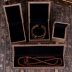 Cao cấp hạt lanh hộp quà tặng trang sức bán buôn vòng đeo tay wenwan vòng đeo tay mặt dây chuyền ngọc bích vòng đeo tay hộp tùy chỉnh - Vòng đeo tay Cuff