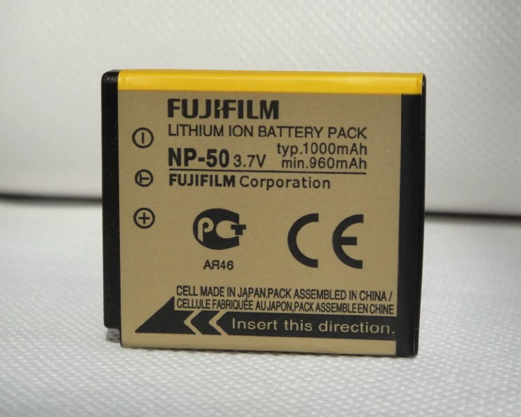 NP-50 Fuji pin F300 F70 F75EXR F200 F85 F200 Máy ảnh kỹ thuật số F80 Pin - Phụ kiện máy ảnh kỹ thuật số