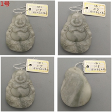 Украшения на шею 天然南阳独山玉笑佛挂件颈饰吊坠