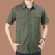 8808 Армейский зеленый (хлопок с коротким рукавом)