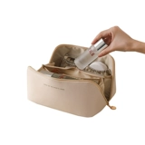 Вместительная и большая косметичка, портативная брендовая сумка через плечо, сумка для хранения для путешествий, изысканный стиль, популярно в интернете, коллекция 2022