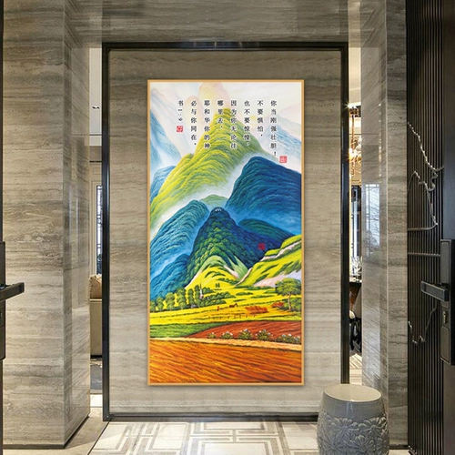 Губернатор Джи Санлиан Декоративная живопись гостиная без безрассудная живопись диван настенный настенный фоновый фон рождественский подарок рождественский подарок