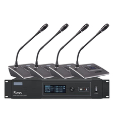 Видеотерминал 润普视频会议无线手拉手/无线跟踪主机/本地音频/调音台音响套装