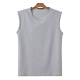 Của nam giới phương thức mùa hè phần mỏng không tay t-shirt XL chất béo chất béo vest vest màu rắn bông rộng vai vest Áo vest cotton