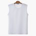 Của nam giới phương thức mùa hè phần mỏng không tay t-shirt XL chất béo chất béo vest vest màu rắn bông rộng vai vest Áo vest cotton