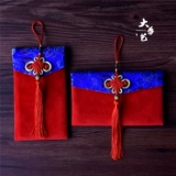[Большие ремесла]-Специальные красные конверты-Swan-Velvet Gold Bags Diy Материалы Bao Red Packet Smoral подарок