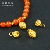 Браслет ручной работы, подвеска, бусины, аксессуары, золото 750 пробы, DIY