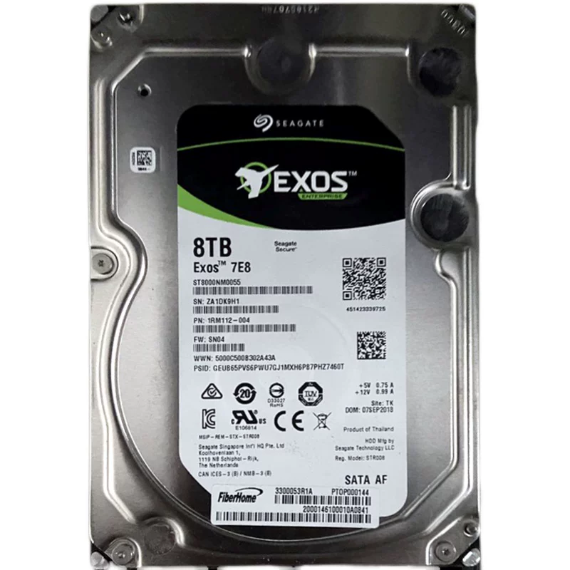 Жёсткий диск Seagate 8Т EXOS 7E8 настольный не может использоваться для зарядки счёта если внешность нормально необходима