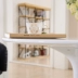 Tada đồ nội thất nhà hiện đại nhỏ gọn thời trang cá tính vòng bảng trà bàn kinh doanh không thường xuyên kết hợp sáng tạo bảng phòng khách - Bàn trà bàn trà mặt đá Bàn trà