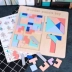 đồ chơi giáo dục trẻ em bé câu đố cho trẻ em cho bé trai và bé gái 1-3-4-6 tuổi trí tuệ ghép hình câu đố Tetris Đồ chơi bằng gỗ