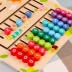 khối xây dựng giáo dục trẻ em 1-3-6 tuổi của nhận câu đố kỹ thuật số Montessori Preschool tư duy logic đào tạo mẫu giáo đồ chơi 5 Đồ chơi bằng gỗ