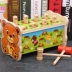 Tuba đồ chơi chơi chuột con Tong Yizhi lực 1-2-3 năm bé trai và bé gái cũ bằng gỗ nửa nhịp đồ chơi trẻ em Đồ chơi bằng gỗ