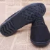 Một từ 87 giày bảo hộ lao động nam giày vải cũ Bắc Kinh Giày vải nam màu đen khách sạn giày khiêu vũ - Plimsolls