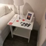 Ikea Homency Poicking Lenap маленькая квартира гостиная для хранения кофейня боковой стол