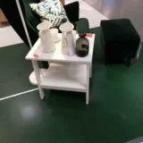 Ikea Homency Poicking Lenap маленькая квартира гостиная для хранения кофейня боковой стол