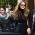 2017 mùa thu và mùa đông của phụ nữ áo khoác gigi Hadid sao chụp đường phố với cùng một chiếc áo khoác len hai mặt dài áo gió triều Áo len lót đôi