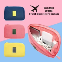 Hàn quốc gói kỹ thuật số đa chức năng du lịch kỹ thuật số hoàn thiện lưu trữ túi chống sốc cáp dữ liệu sạc kho báu đĩa cứng lưu trữ túi bao đựng tai nghe bluetooth