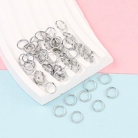 8 мм серебряный двойной круг 500