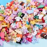 Смешанные мультяшные аксессуары, аксессуар ручной работы, кремовый чехол для телефона, шпильки для волос, резинка для волос, популярно в интернете