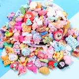 Смешанные мультяшные аксессуары, аксессуар ручной работы, кремовый чехол для телефона, шпильки для волос, резинка для волос, популярно в интернете