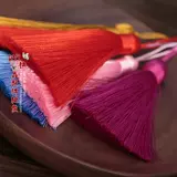 Классическая китайская подвеска с кисточками ручной работы, ручка, сумка, аксессуар с аксессуарами, набор материалов, китайский стиль