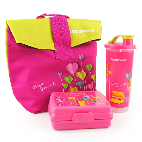 Детский пластиковый комплект со стаканом для школьников, ланч-бокс, 2 шт