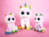 Unicorn búp bê sequin đồ chơi giường xe búp bê dễ thương cô gái trái tim long lanh búp bê cô gái quà tặng - Đồ chơi mềm dưa hấu bông Đồ chơi mềm