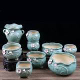 Дышащий корейский керамический креативный цветочный горшок