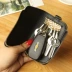 Cartoon xe chìa khóa túi lưu trữ túi nữ dung lượng lớn Hàn Quốc đa chức năng dễ thương đơn giản mini túi chìa khóa gia đình ví móc khóa giá tốt Trường hợp chính