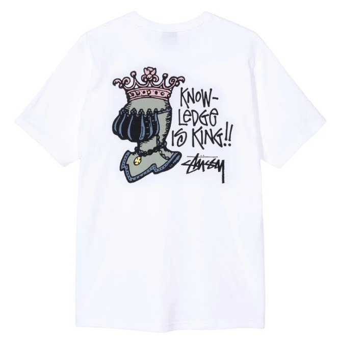 Stussy tide бренд Stucy's множество хлопковых футболок с круглым вырезом и short-sleeved снимок без возврата Canadian покупок
