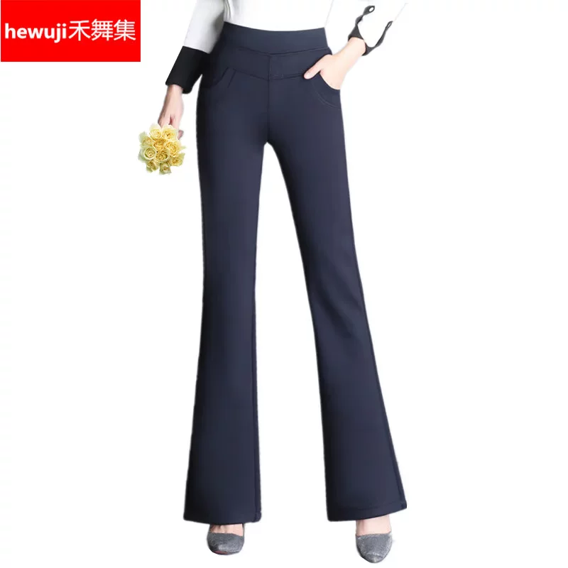 Warm dancing trousers, high waist