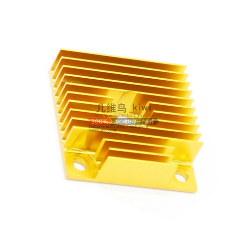 3D Printer MK8 Радиатор разбрызгивания 40*40*11 мм золотой диеи3 комплект.