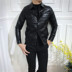 2017 mùa thu và mùa đông người đàn ông mới ve áo Slim-fit da xe gắn máy áo khoác thanh niên Hàn Quốc phiên bản của chiếc áo khoác nhỏ thủy triều Quần áo lông thú
