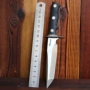 Dao quân sự cắm trại hoang dã dao sống ngoài trời tự vệ nhỏ dao thẳng saber cứu hộ hoang dã bộ sưu tập công cụ cứng cao dao làm bếp của Mỹ