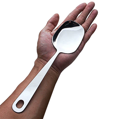 Ежедневные специальные склонности Slim Spectation Spoon из нержавеющей стали с большим отелем общедоступным рестораном Applied House большая ложка толщина