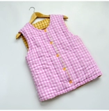 Демисезонный хлопковый жилет подходит для мужчин и женщин, для среднего возраста, семейный стиль, подходит для подростков