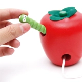 Apple, деревянная игрушка для раннего возраста, раннее развитие, 1-3 лет