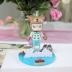 Fairy Angel Doll Điện thoại di động Chủ Epoxy Tự làm Hoàn thành Epoxy Hoàn thành Bàn để bàn Đặt trang trí nhỏ Dễ thương - Trang trí nội thất shop bán đồ trang trí phòng ngủ Trang trí nội thất