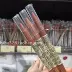 Hồng Kông đích thực MUJI Muji gỗ trục môi lót môi đường kính bút chì 7.6 mét