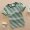 2017 trẻ em mới của ngắn tay T-Shirt boy sọc vòng cổ đáy áo bông mùa xuân và mùa hè màu xanh hải quân áo sơ mi
