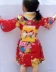 Cô gái Nhật Bản mặc kimono mùa hè trẻ nhỏ quốc gia sáu trang phục trẻ em trang phục khiêu vũ trẻ em váy - Trang phục shop quần áo trẻ em đẹp Trang phục