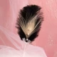 Bánh nướng Trang trí Trang trí Net Red Starry Crown Pearl Ostrich Feather Sinh nhật Bánh tráng miệng Bàn Dress Up - Trang trí nội thất
