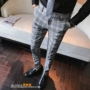 Mùa hè của nam giới thường quần kinh doanh thanh niên phần mỏng Hàn Quốc nhà tạo mẫu tóc Slim chân quần Kẻ Sọc phù hợp với quần suit nam