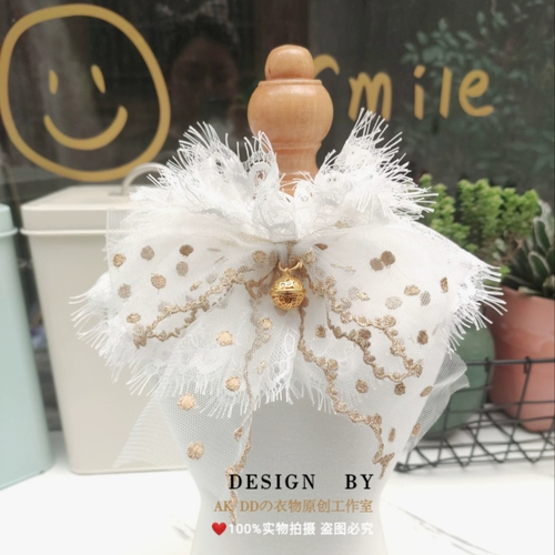 Брендовый нагрудник, шарф, галстук-бабочка, колокольчик, слюнявчик, чокер, аксессуар, домашний питомец, кот