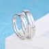 S925 sterling bạc nhẫn phiên bản Hàn Quốc của cặp vợ chồng mở nhẫn đôi nam nữ yêu thích sét bạc sống miệng nhẫn bạc nhà sản xuất đồ trang sức