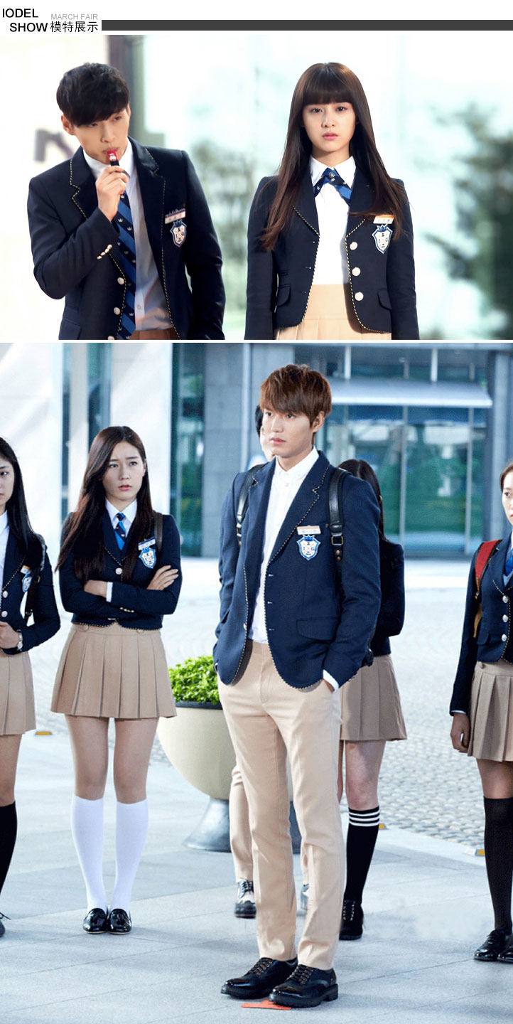 英伦继承者们同款校服学生装韩国长袖秋冬小西装jk制服