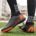 Trợ giúp cao C Giày bóng đá C Assassin 12 móng tay dài ag gãy móng tay nam và nữ học sinh trẻ em giày đào tạo Mận Nội Mare - Giày bóng đá