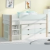 Thơ trang trí Manish Đan Mạch nhập khẩu trẻ em nội thất giường đơn giường đa chức năng giường nửa chiều cao giường kiểu châu Âu - Giường